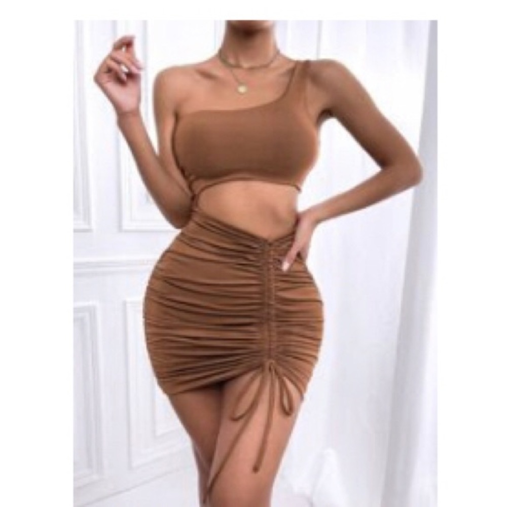 Drawstring Dress
